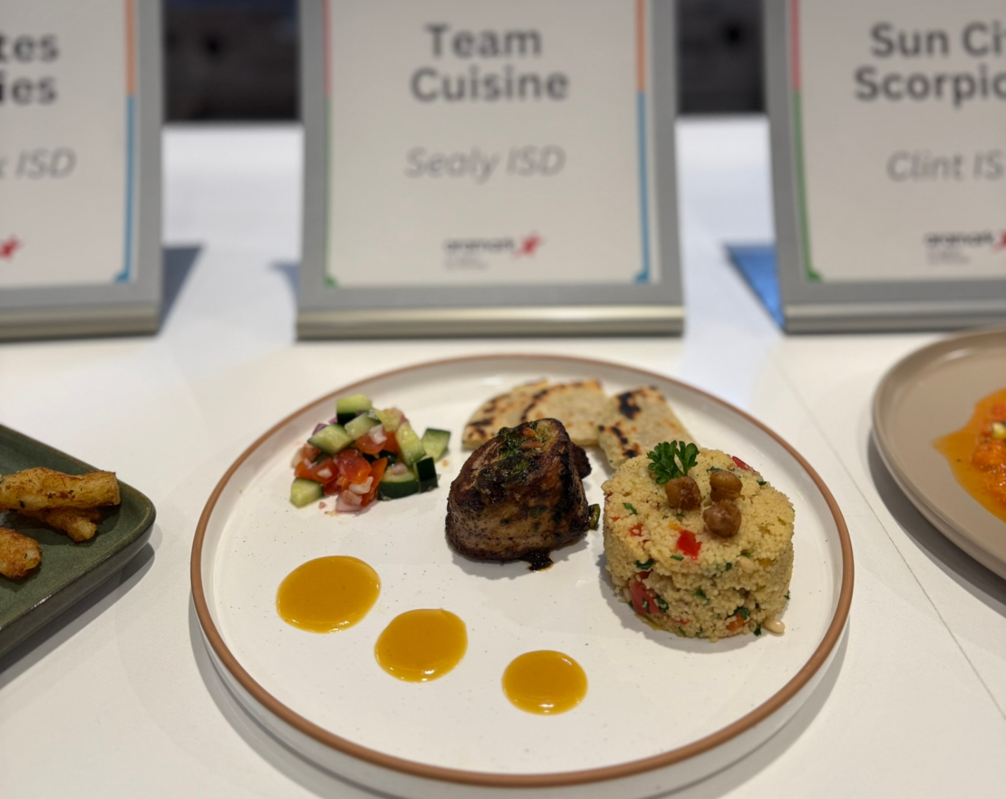 A dish from the Culinary Star Competition.